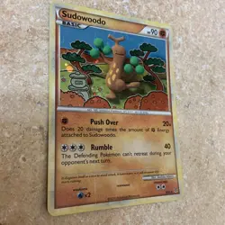 Pokemon Card - Sudowoodo Unleashed 9/95 Holo Rare LP - Image 5