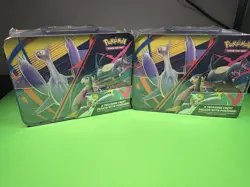 2-2025 POKEMON TCG COLLECTOR TREASURE CHEST LUNCH BOX TIN NEW/SEALED - Image 1