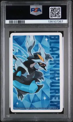 2012 POKEMON BLACK 2 PLAYING CARDS ACE OF HEARTS OSHAWOTT PSA 10 - Image 2