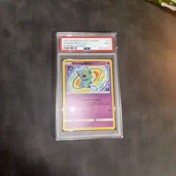2017 POKEMON SUN & MOON SHINING LEGENDS #40 SHINING MEW-HOLO PSA 9 - Image 1