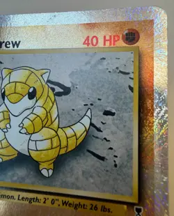 Pokemon Sandshrew 91/110 Reverse Holo Legendary Collection 2002 LP - Image 5