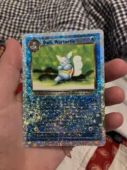 Dark Wartortle 39/110 Legendary Collection Reverse Holo Pokemon MP- - Image 1