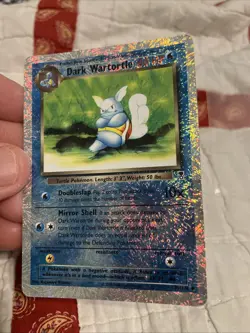 Dark Wartortle 39/110 Legendary Collection Reverse Holo Pokemon MP- - Image 4