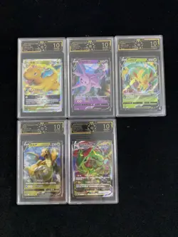 Pokemon TCG S.Chinese RR Gengar Mewtwo Charizard Espeon V OCD 10 lot*5 JL89 - Image 1