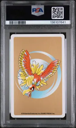2000 POKEMON GOLD VERSION PLAYING CARDS 2 OF CLUBS #235 SMEARGLE PSA 10 - Image 2