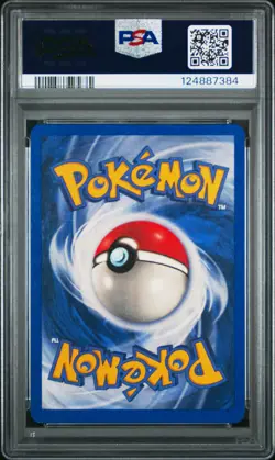 1999 POKEMON FOSSIL #53 PSYDUCK PSA 9 - Image 2