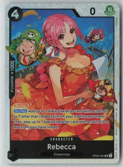 Rebecca (Reprint) OP05-091 One Piece Premium Booster -The Best- Vol. 2 NM - Image 1