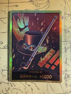DON !! Card Sabo Gold Frame Premium Booster ONE PIECE Card The Best PRB01 Japan - Image 1