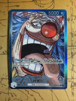 Buggy (Parallel) OP09-042 L One Piece Emperors in the New World Foil Japanese NM - Image 1