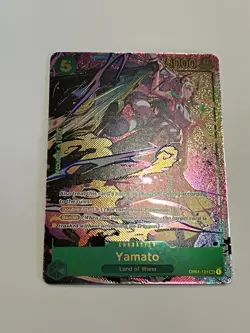 Yamato OP01-121 Romance Dawn One Piece Parallel SEC, Near Mint - Image 2