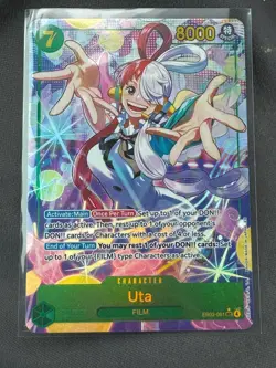 One Piece Uta EB03-061 English (SEC) Alt Art 🔥🔥🔥 - Image 1