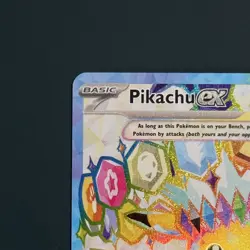 Pokemon Pikachu TCG Surging Sparks EX Full Art Ultra Rare Card 219/191 - Image 2