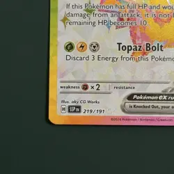 Pokemon Pikachu TCG Surging Sparks EX Full Art Ultra Rare Card 219/191 - Image 5