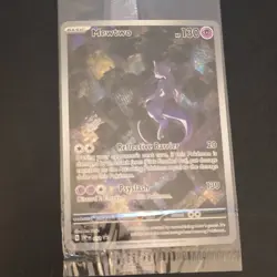 Mewtwo 130 HP Holo Promo Sv: Scarlet & Violet Pokemon Card 052 Psyslash - Image 1