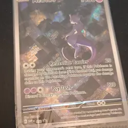 Mewtwo 130 HP Holo Promo Sv: Scarlet & Violet Pokemon Card 052 Psyslash - Image 2