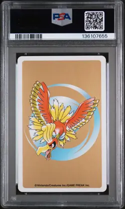 2000 POKEMON GOLD VERSION PLAYING CARDS 3 OF DIAMONDS #228 HOUNDOUR PSA 10 - Image 2