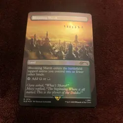 Blooming Marsh Secret Lair Foil (1374) NM+ Unplayed Magic The Gathering MTG Card - Image 1