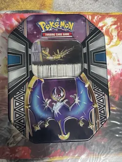Pokemon TCG Lot Lunala Tin 2007 - 2018 Era Cards Assorted Lot - Image 1