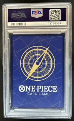 2023 One Piece Awakening New Era OP-05 Enel Special Card Alt Art OP05-100 PSA 10 - Image 2