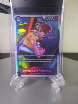 Donquixote Rosinante OP10-072 Royal Blood Foil One Piece Tcg W/ Bonus Card - Image 1
