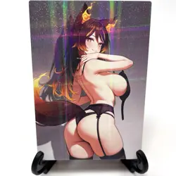 VTuber Sinder Sexy Hot Anime Waifu Girl Doujin Lewd Goddess Story Holo Art Card - Image 1