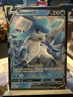 Glaceon V SWSH196 SWSH: Sword & Shield Promo Cards Holo - Image 1