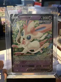 Sylveon V SWSH202 SWSH: Sword & Shield Promo Cards Holo - Image 3