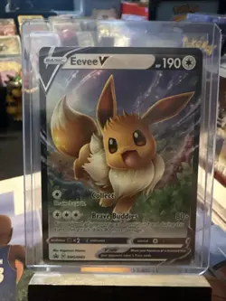 Eevee V SWSH065 SWSH: Sword & Shield Promo Cards Holo - Image 3