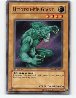 Hitotsu-Me Giant #DPKB-EN002 1st Edition Yugioh Card - Image 1