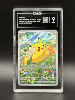 Pikachu⚡Black Star Promo Card 088 • TAG 9 Pokemon TCG Scarlet & Violet - Image 1