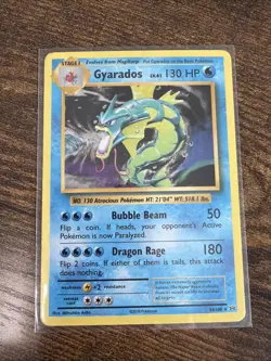 Pokemon TCG XY Evolutions Gyarados #34/108 Holo Card - Image 1