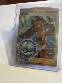 Pokemon TCG Nessa Lost Origin Trainer Gallery Holo Ultra Rare Card TG27/TG30 - Image 1