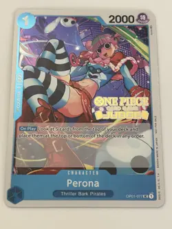 Perona (Judge Pack Vol. 2) OP01-077 One Piece Promotion Cards Foil - Image 1