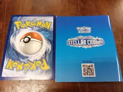 Pokemon TCG Scarlet & Violet Stellar Crown Player's Guide Set with promo card - Image 2