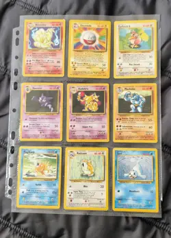 Base Set-Pokemon Cards Lot (49 Cards Total) - Image 1