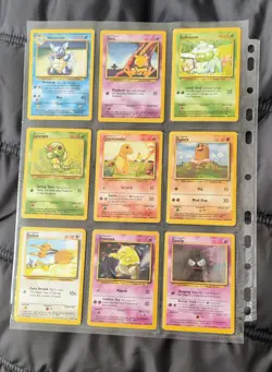 Base Set-Pokemon Cards Lot (49 Cards Total) - Image 2