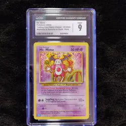 Pokemon Mr. Mime 013/034 Trading Card Game Classic Collection Holo CGC 9 Mint - Image 1