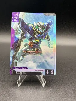 Gundam Exia C+ Alt ST07-002 Gundam TCG Card Foil Celestial Drive ENG - Image 1