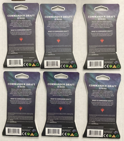 NEW 6x Commander Legends Draft Booster 20 Cards Per Pack MTG Magic the Gathering - Image 2