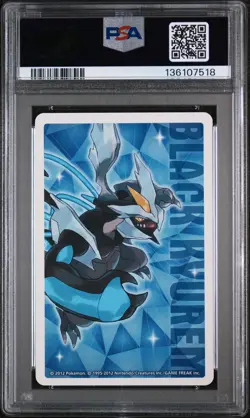 2012 POKEMON BLACK 2 PLAYING CARDS 3 OF CLUBS LARVITAR PSA 10 - Image 2