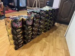 Lot Of 46 Pokemon Empty Tins Trading Card Game Pikachu - Image 4