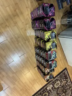 Lot Of 46 Pokemon Empty Tins Trading Card Game Pikachu - Image 5