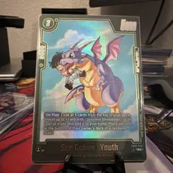 Son Gohan Youth FB08-056 Alternate Art Saiyan's Pride Dragon Ball English Card - Image 2