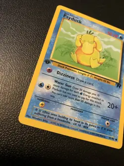 Psyduck 65/82 Team Rocket 1st Edition Pokemon Card In Mint Condition - Image 2