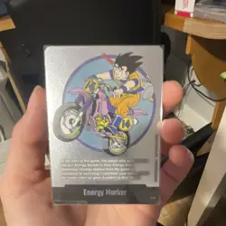 Dragon Ball Super Card Game Son Goku Energy Marker Foil Card English Card Stock - Image 1