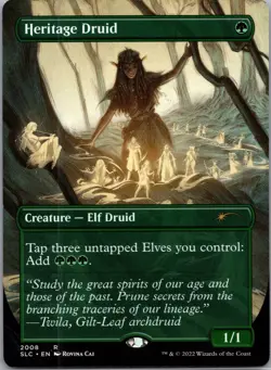 Heritage Druid Secret Lair: 30th Anniversary Countdown Kit Regular MTG NM Magic - Image 1