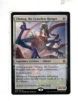 MTG SkeenAB Ulamog the Ceaseless Hunger from Battle for Zendikar. NM. - Image 1