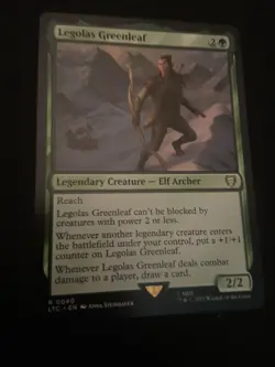 MTG - Legolas Greenleaf - Lord of the Rings Commander - Image 1