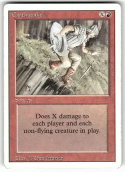 Earthquake R Revised Edition Normal MTG LP - Image 1