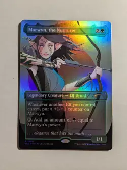 Marwyn, the Nurturer SLD #1960 Secret Lair Slay The Day Rainbow foil MtG - Image 1